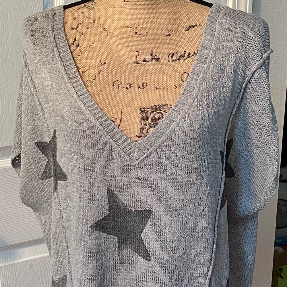 NWOT POL Short Sleeve Sweater